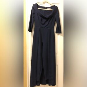 Kay Unger Formal Navy Blue Pant/Long Dress